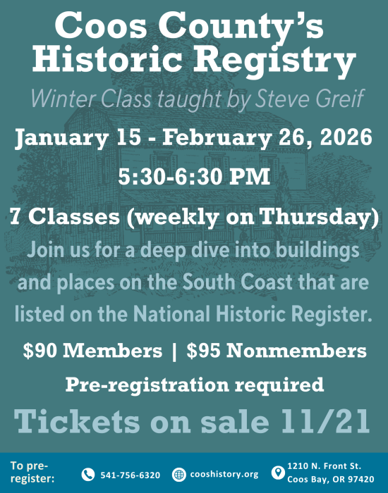 Winter Class 2026 Flyer